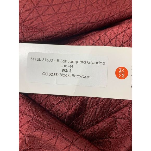 VIMMIA jacket small medium baseball Jacquard - Picture 7 of 7